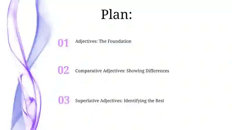 Adjectivescomperativadjectives and superlative adjectives 2