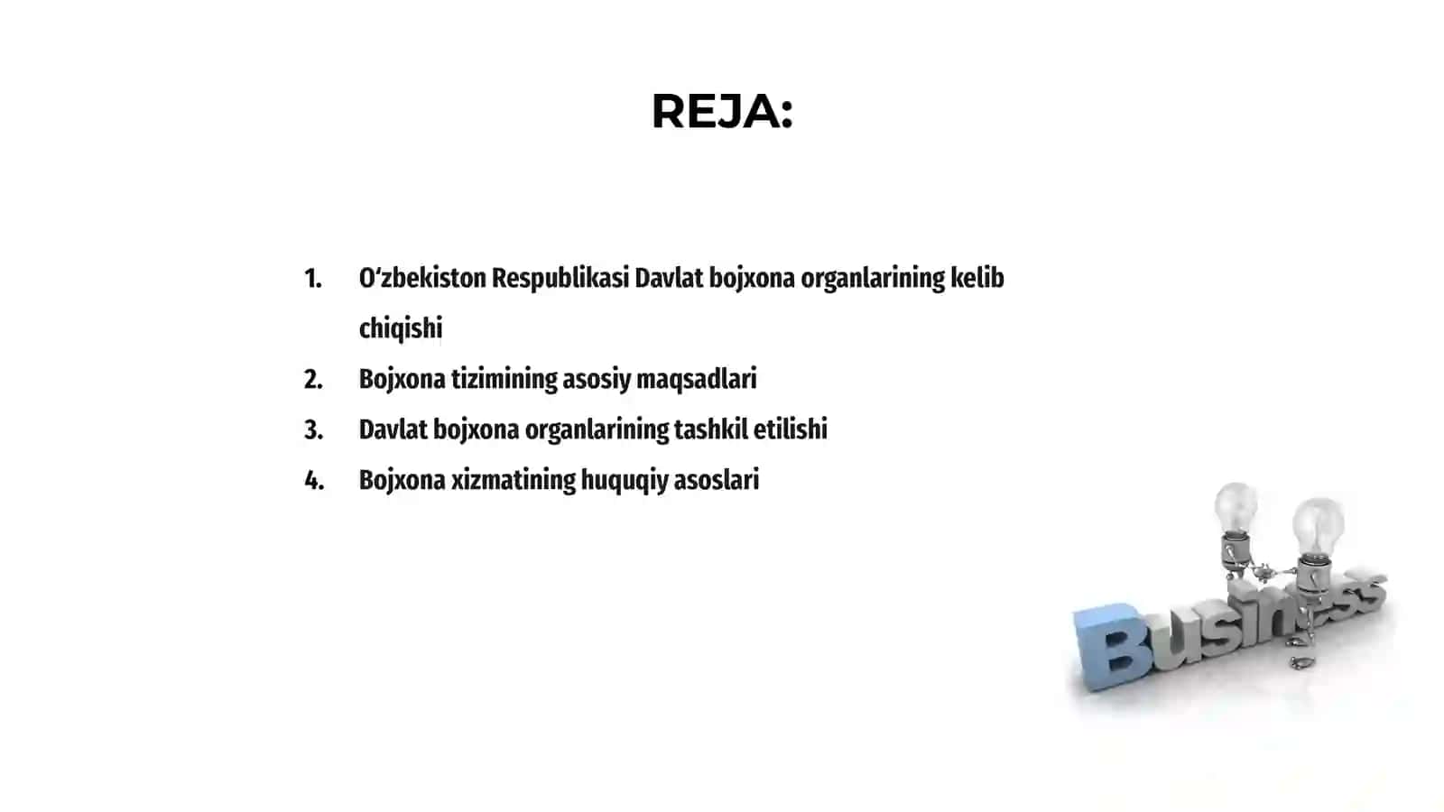 O‘zbekiston Respublikasi Davlat bojxona organlari faoliyatining tashkil topishi va huquqiy asoslari 2