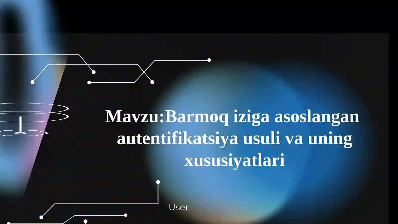 Barmoq izi autentifikatsiyasining asosiy tamoyillari va texnologiyalari 2