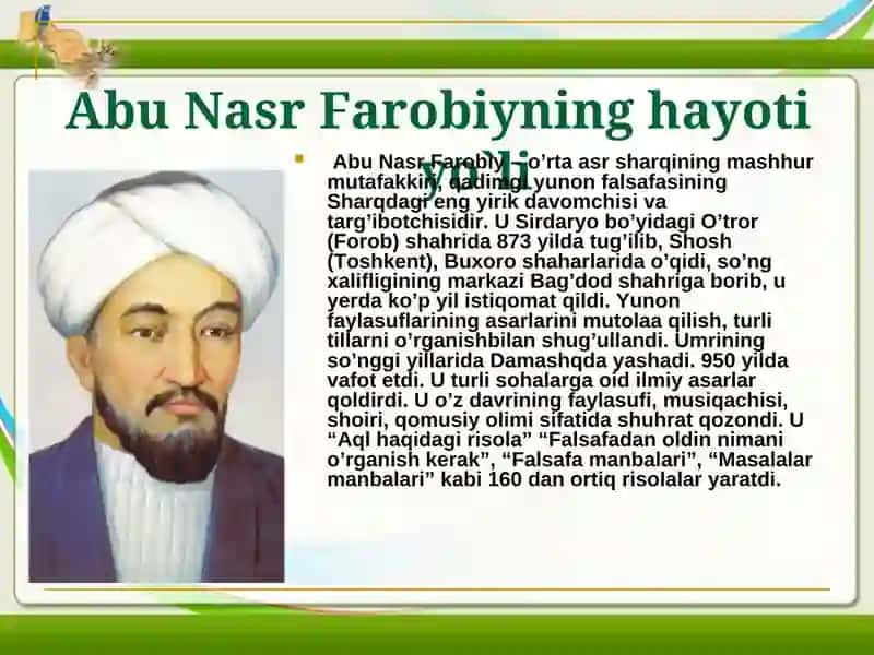 Abu Nasr Farobiy va G'azzoliyning Falsafaga oid qarashlari 2