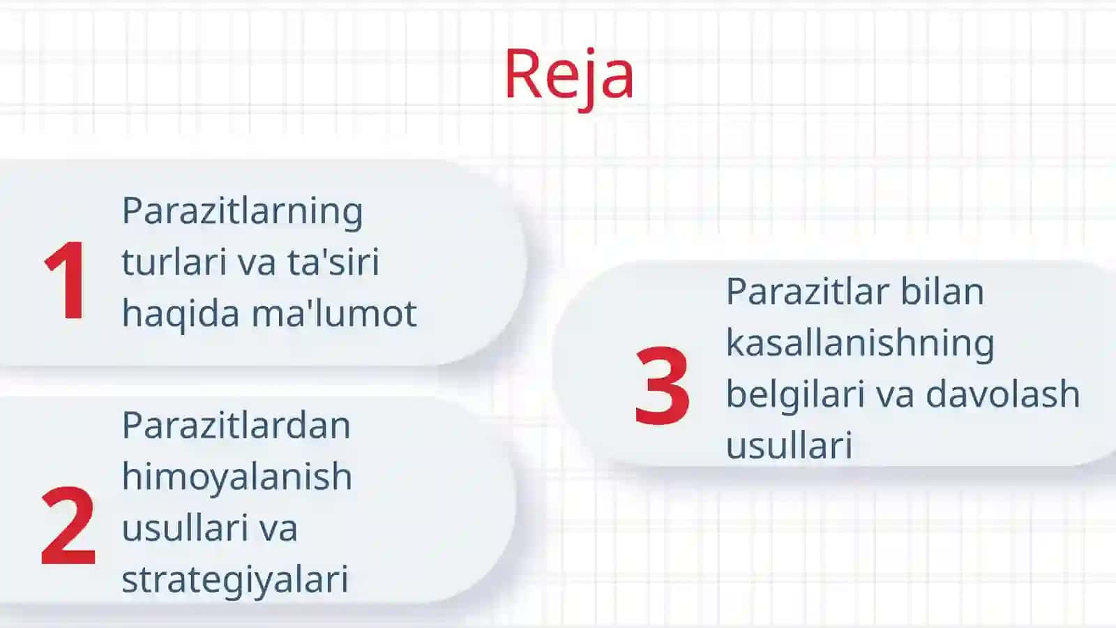 Odamda uchraydigan parazitlar 2