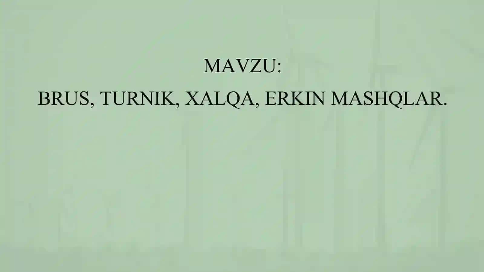 Inomov Abdullohni Tayyorlagan Taqdimoti 2