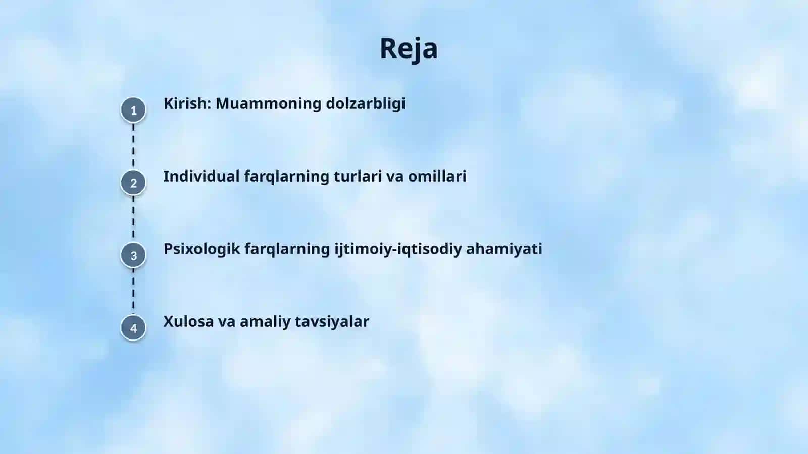Individual psixologik farqlar muammosi 2