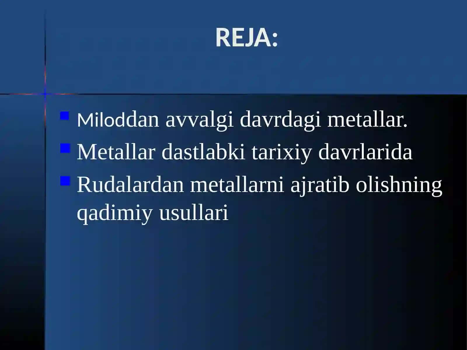 Metallurgiyaning rivojlanishi tarixi 2