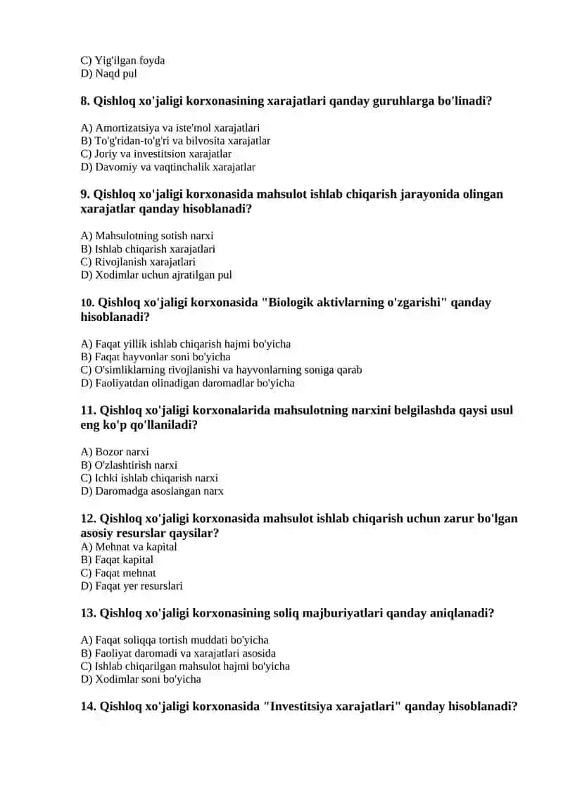 Qurilish tashkilotlarida xarajatlar 2