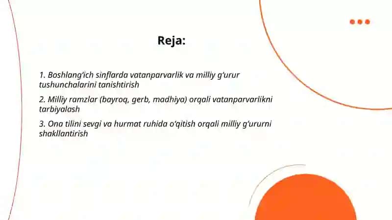 Boshlangʻich sinflarda vatanparvarlik milliy gʻururini tarbiyalash 2