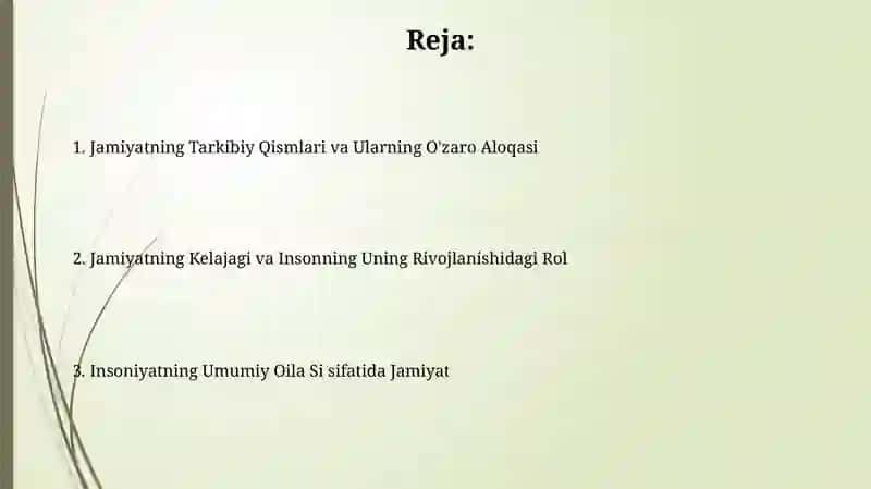 Jamiyat insoniyatning umumiy oilasi 2