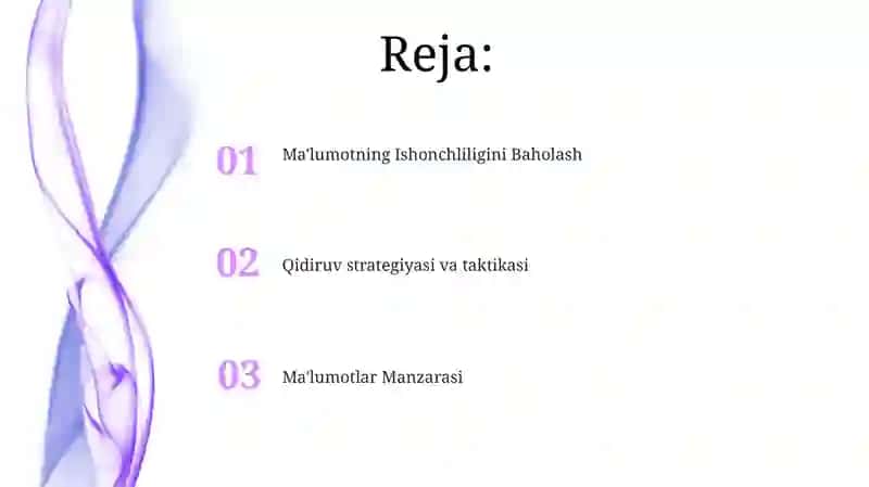 Ma'lumotlar Manzarasi 2