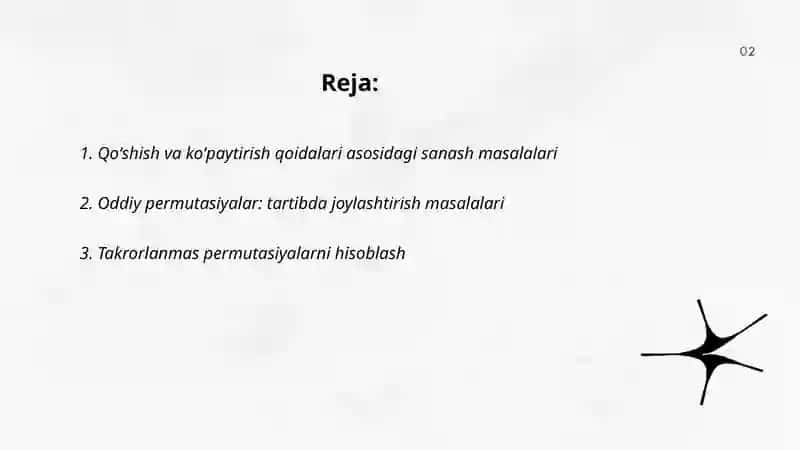 Boshlangʻich taʼlimda kombinatorika elementlarining umumiy masalalari 2