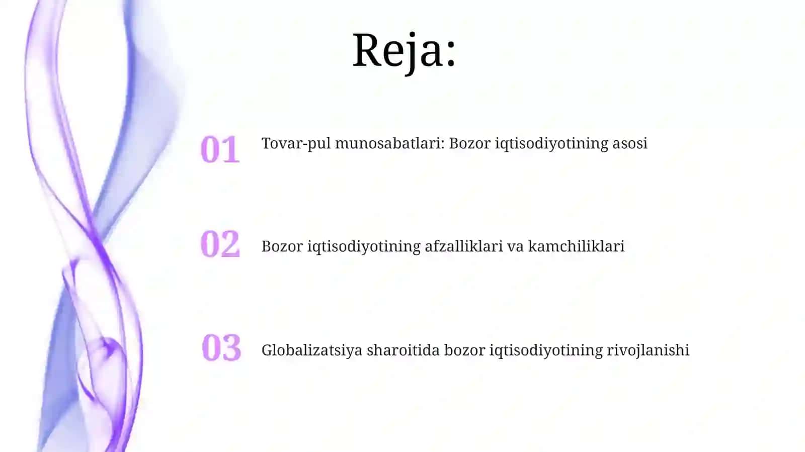 Tovar-pul munosabatlari bozori iqtisodiyotining asosi 2