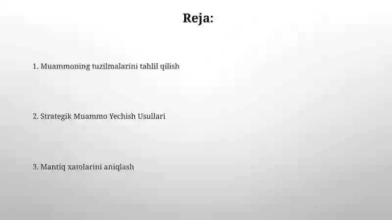 Mantiqiy topishmoqlar 2