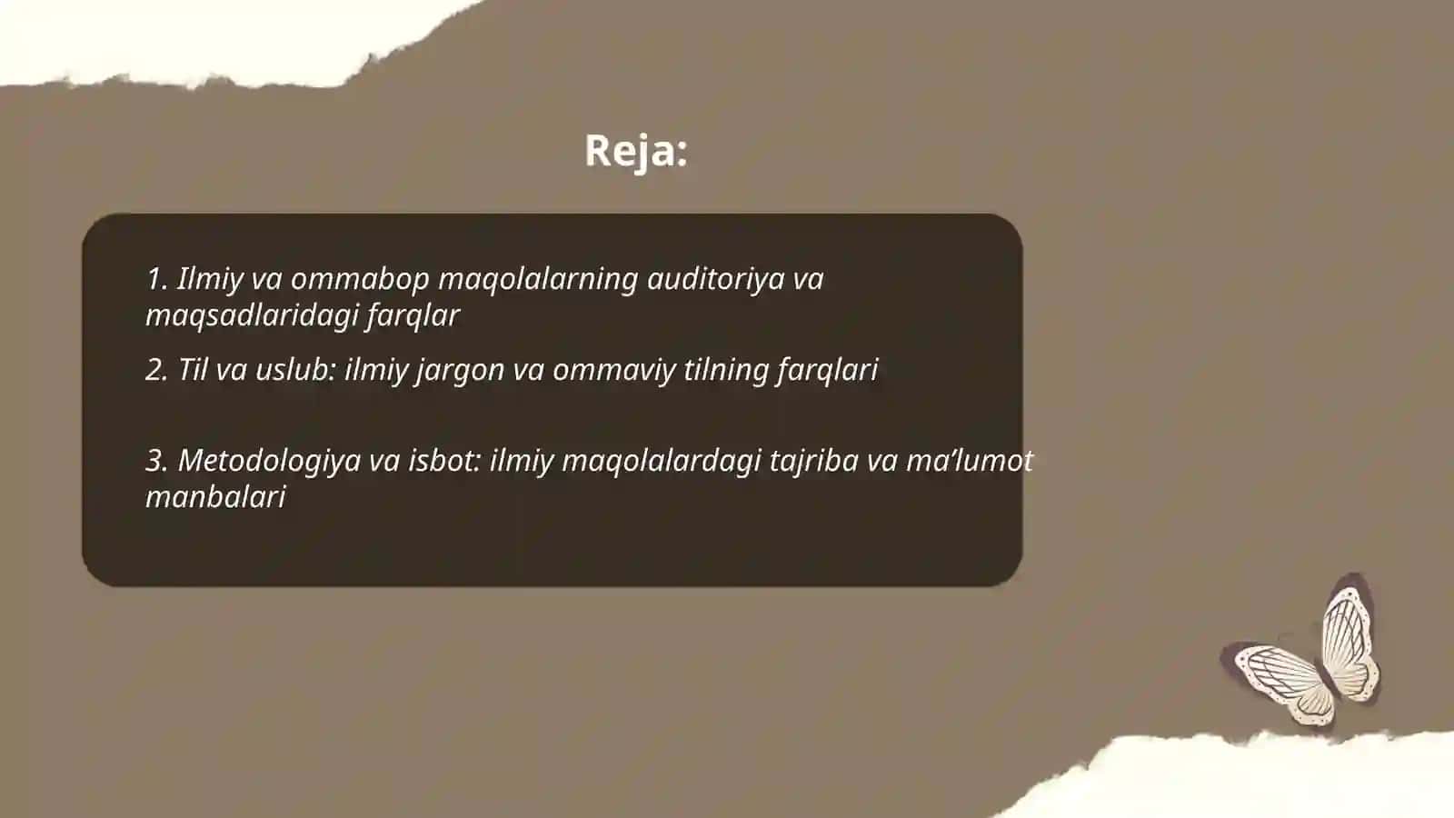 Ilmiy va ommabop maqolalarni qiyosiy tahlil qilish 2