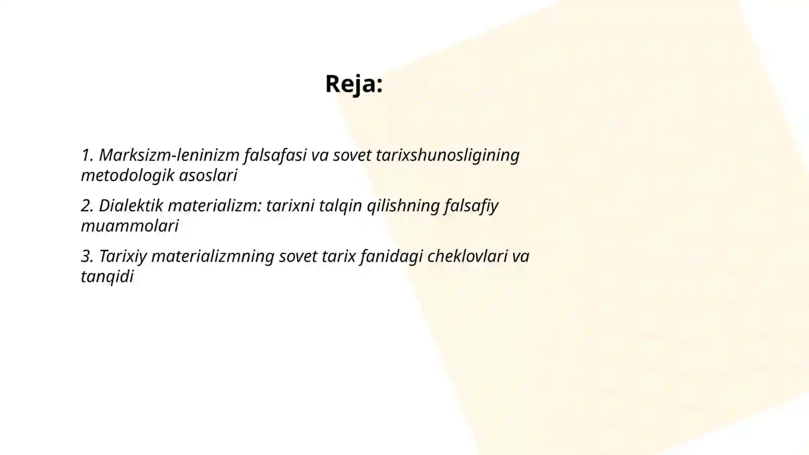 Sovet tarixi fanining falsafiy muammolari 2