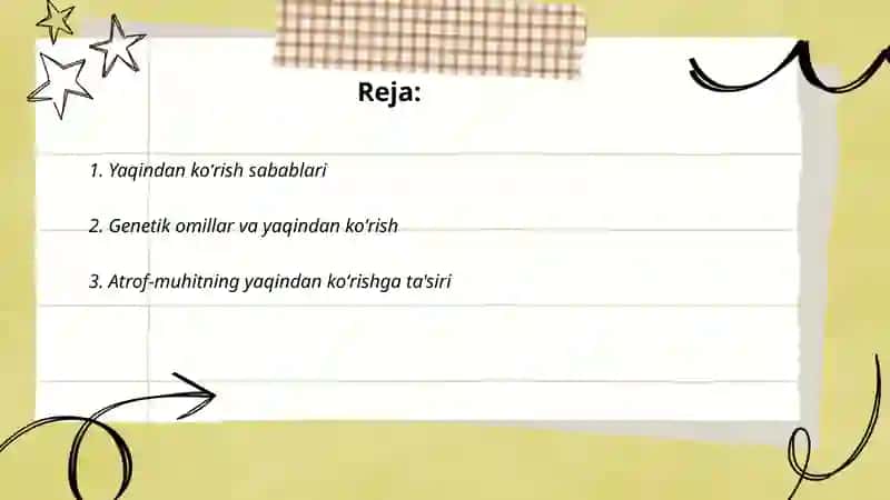 Yaqindan koʻrish va uni oldini olish 2