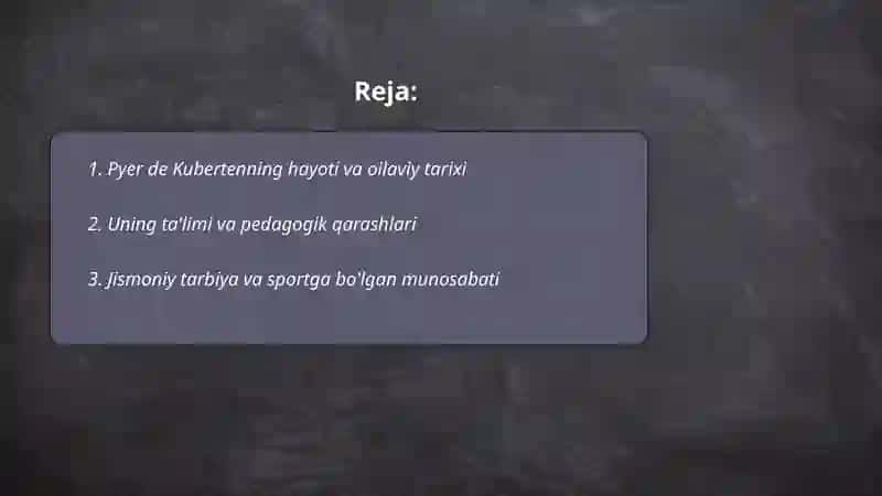 Pyer de Kuberten - Zamonaviy olimpiya harakatining asoschisi 2