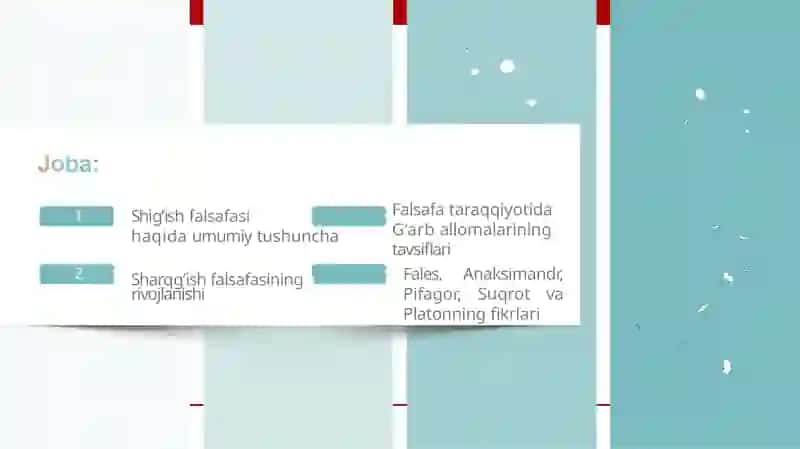 Falsafaning mazmun-mohiyatiga oid Sharq va G‘arb allomalarining tavsiflarini tasniflash 2