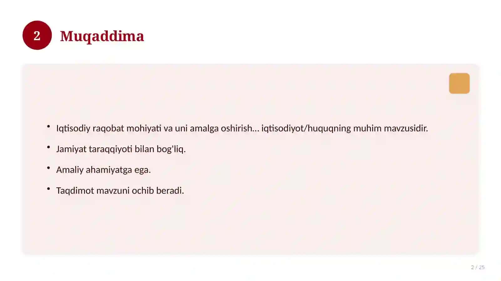 Iqtisodiy raqobat mohiyati va uni amalga oshirish usullari 2