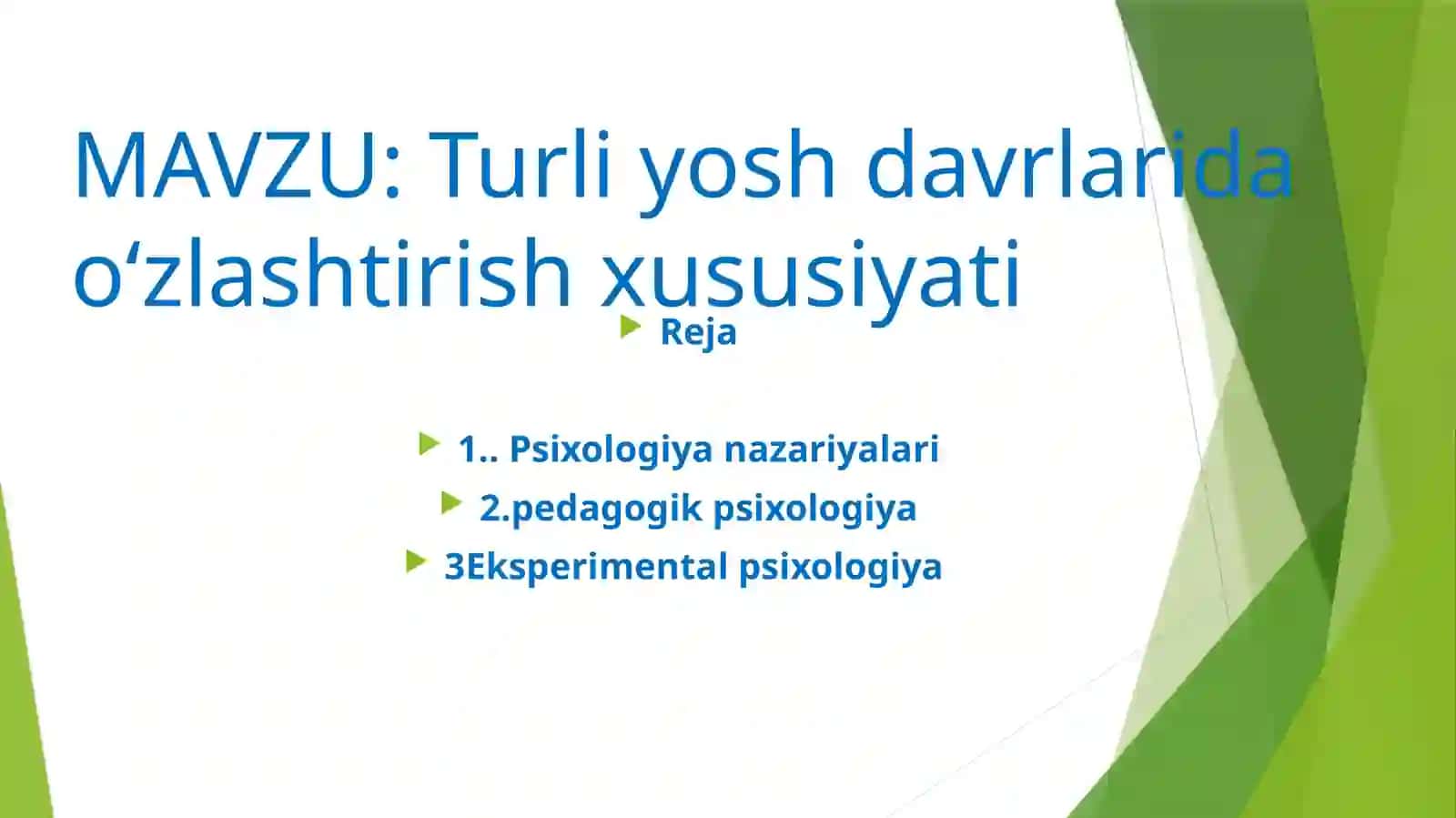 Umumi ypedagogika va psixologiya 2