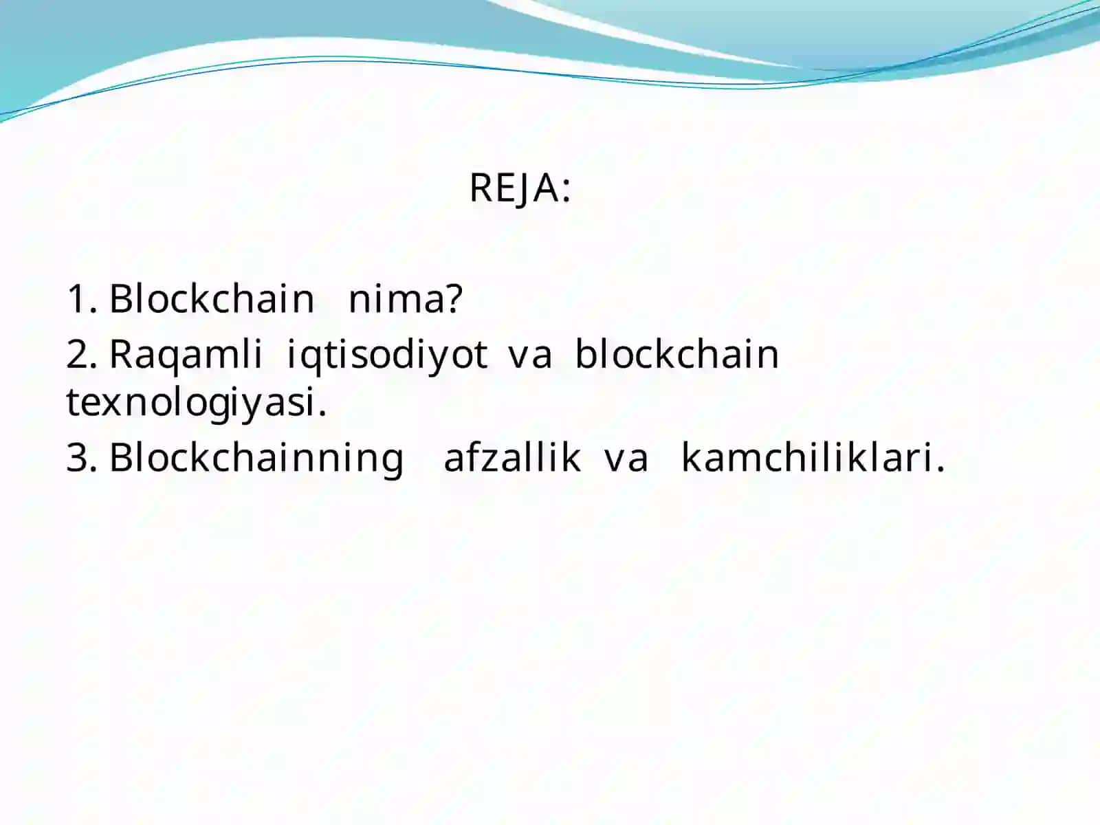 BLOCKCHAIN TEXNOLOGIYASI 2