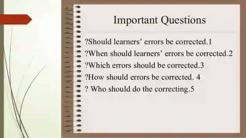 Working with errors in teaching writing 2