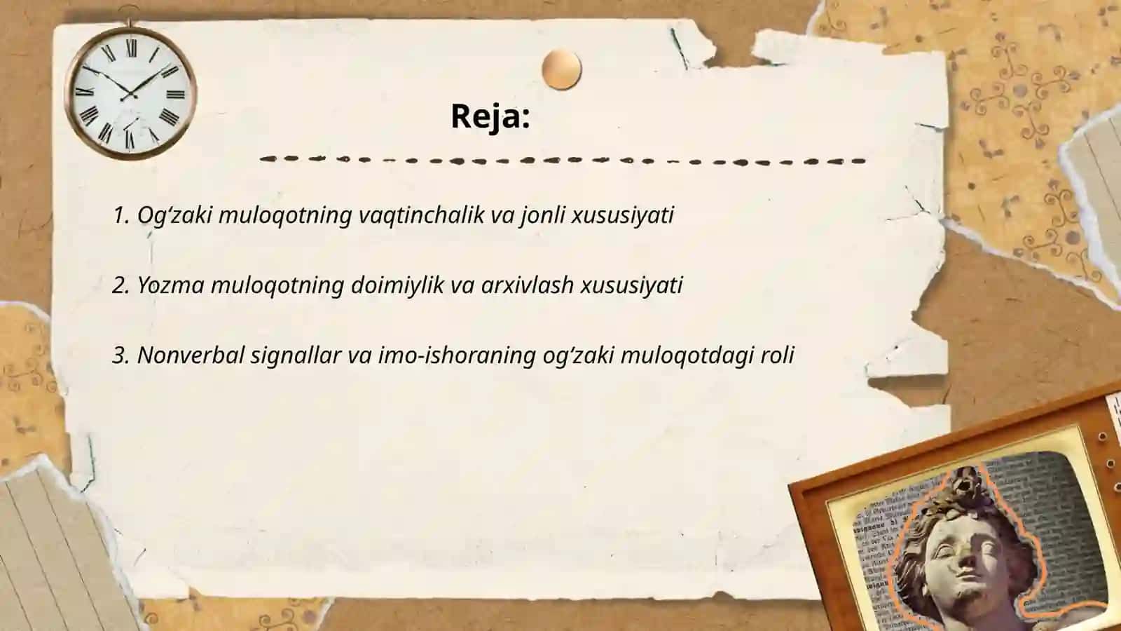Ogʻzaki va yozma muloqotning xususiyatlari 2
