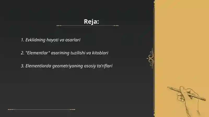 Evklid va uning elementlari 2