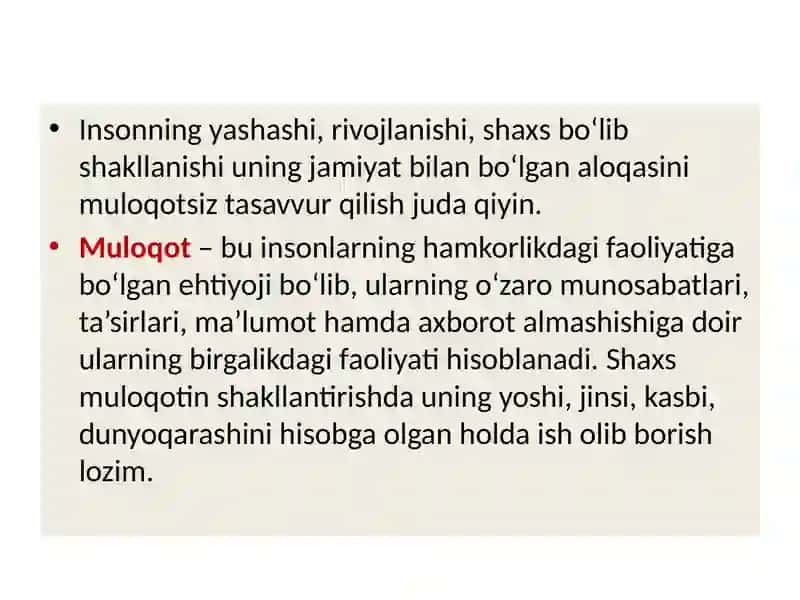 ZAMONAVIY SHAROITDA OILADA BOLALARNI IJTIMOIY HAYOTGA TAYYORLASH 2