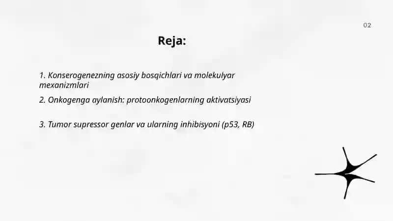 Konserogenezning biologik va genetik asoslari 2