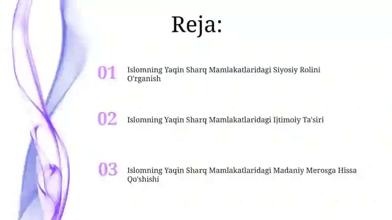 Islomning Yaqin Sharq Mamlakatlarda Madaniy Meros 2