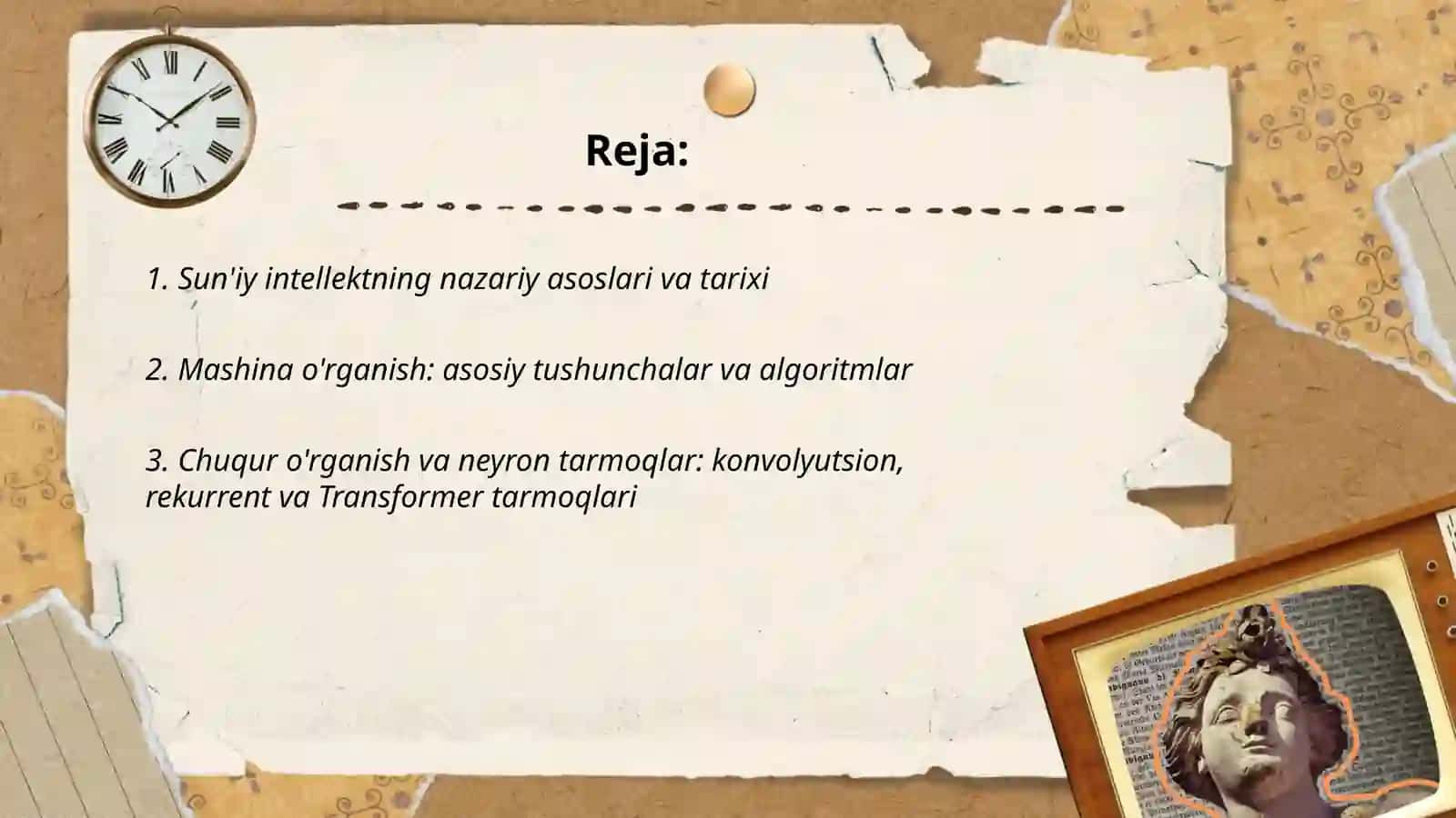 Sun`iy intellekt asoslari va uning amaliy qo'llanilishi 2