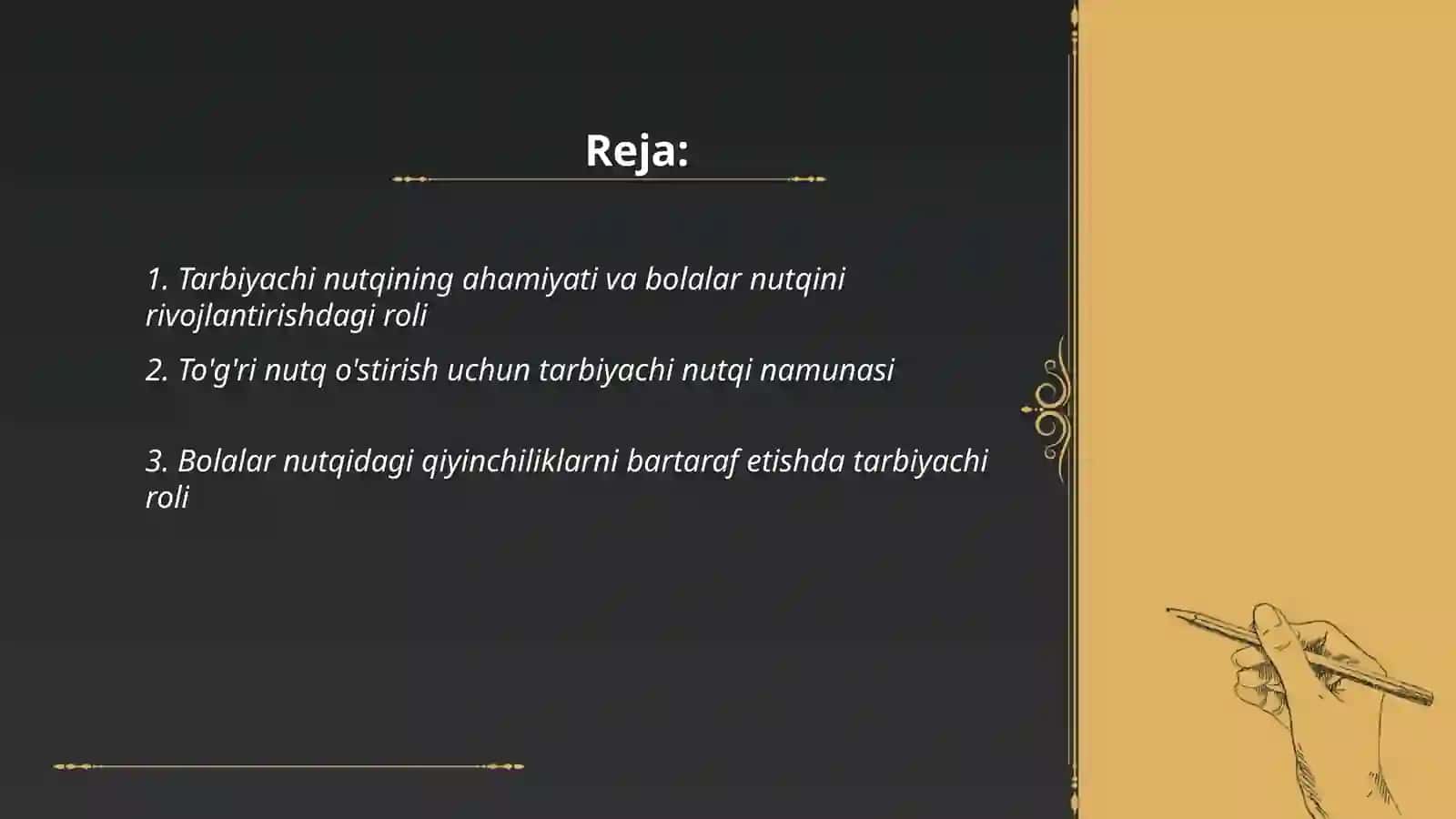 Tarbiyachi nutqi bolalar nutqini Toʼgʼri rivojlantirish 2
