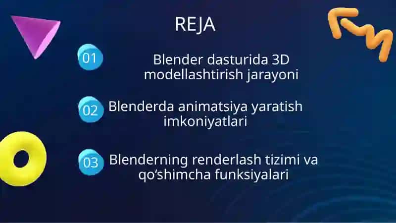Blender dasturi 2