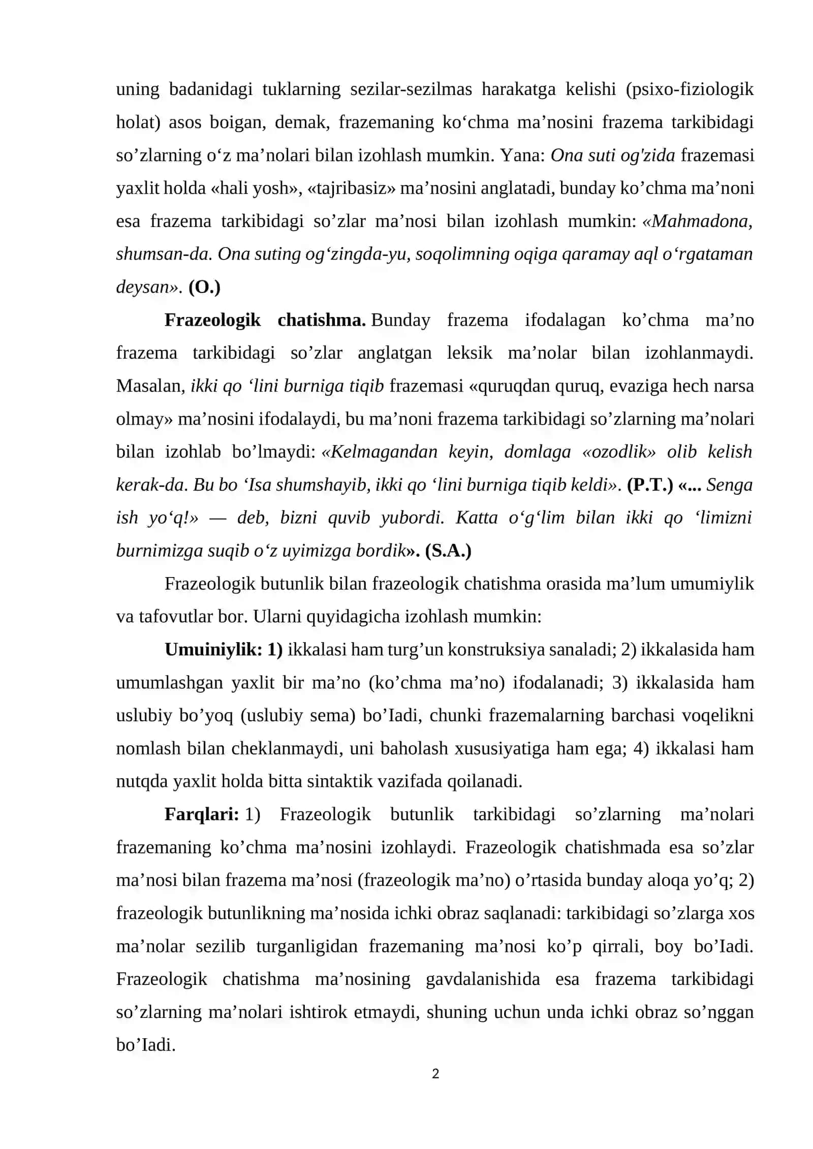 Frazeologik monosemiya 2
