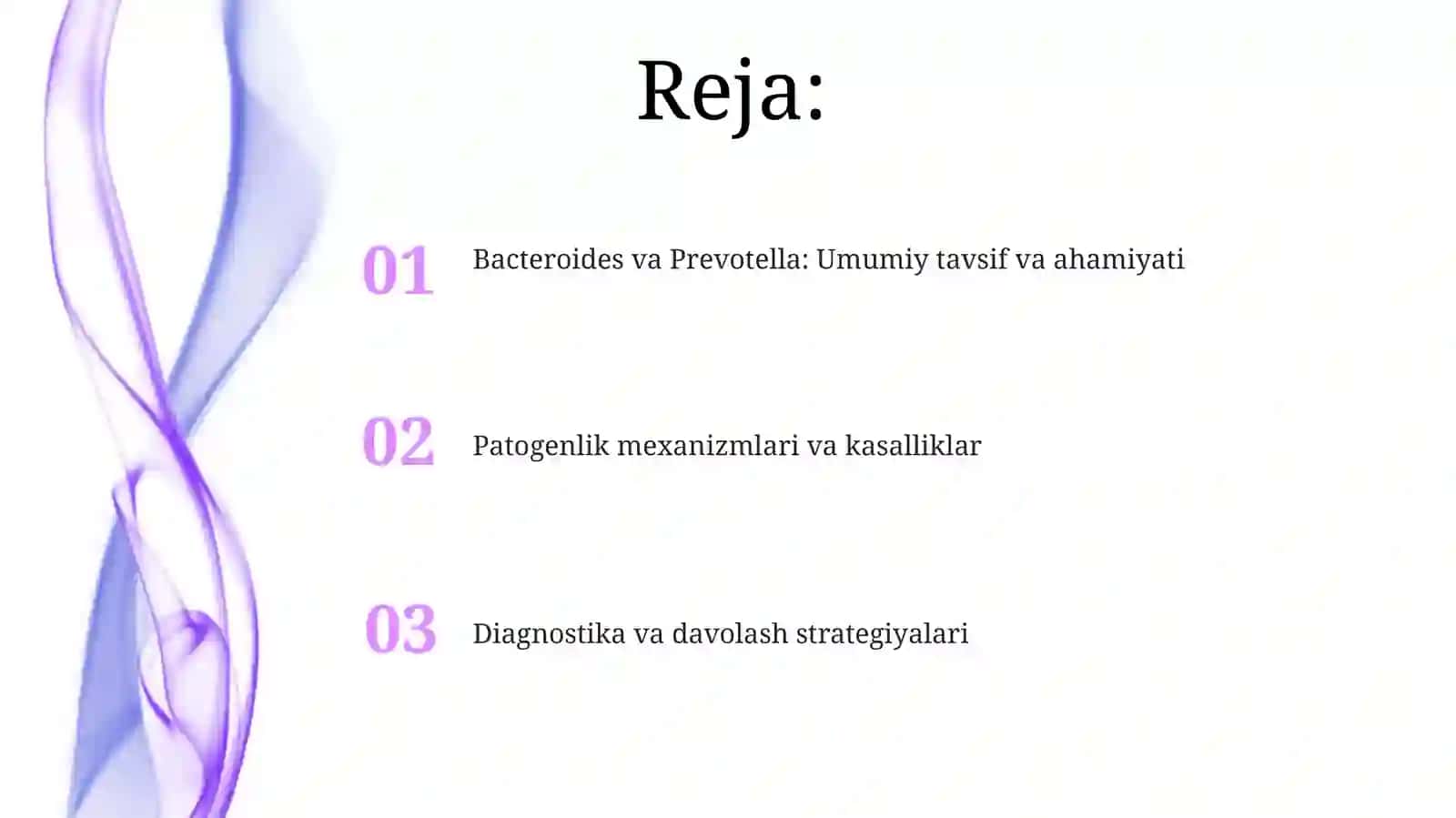 Patogen anaerob klostridial bo'lmagan infeksiya qo'zg'atuvchilari (Bacteroides, Prevotella) 2