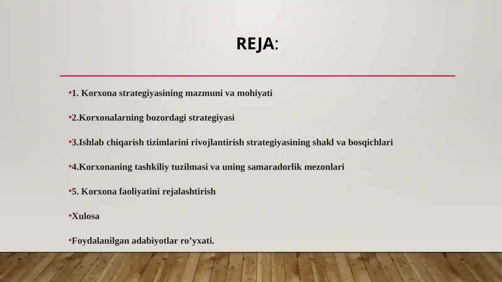 SANOAT KORXONALARINI RIVOJLATIRISH STRATEGIYASINI SHAKLLANTIRISH 2