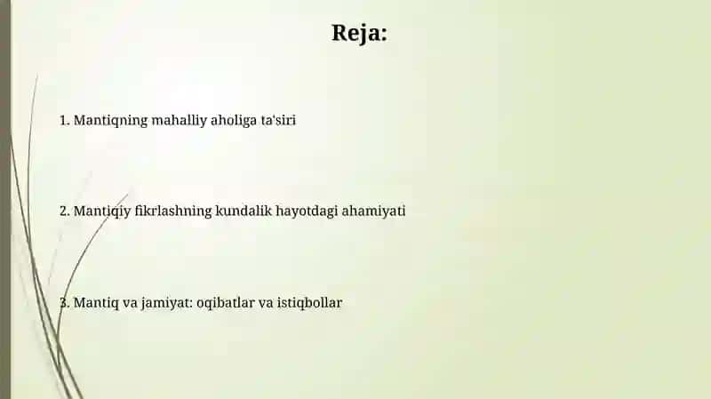 Mantiqning mahaliy aholiga tasiri 2