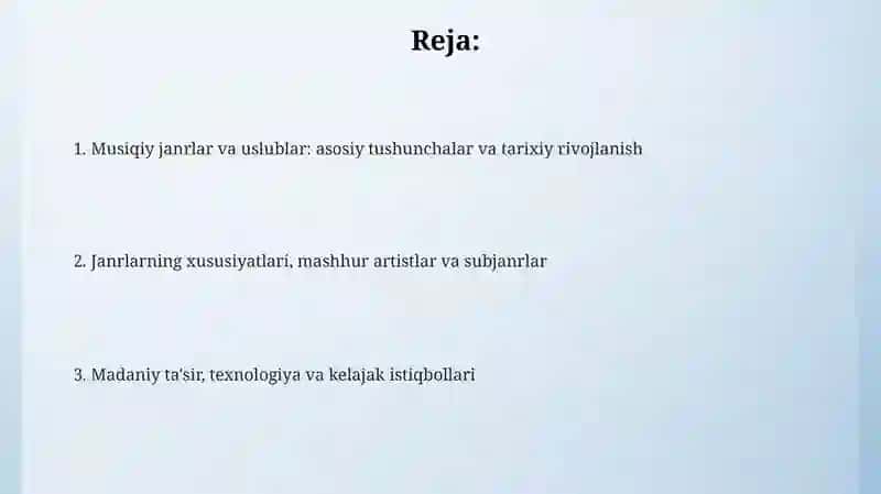 Musiqajanrivauslublari 2