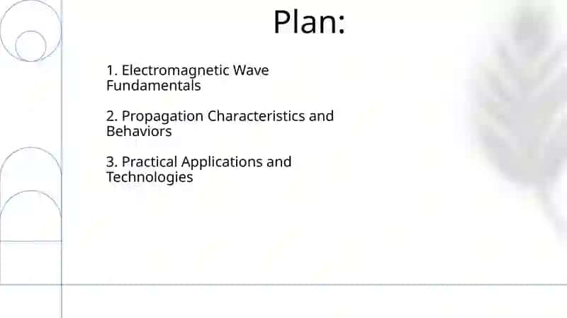 Electromagnetic wave propagation: theory and practical applications 2