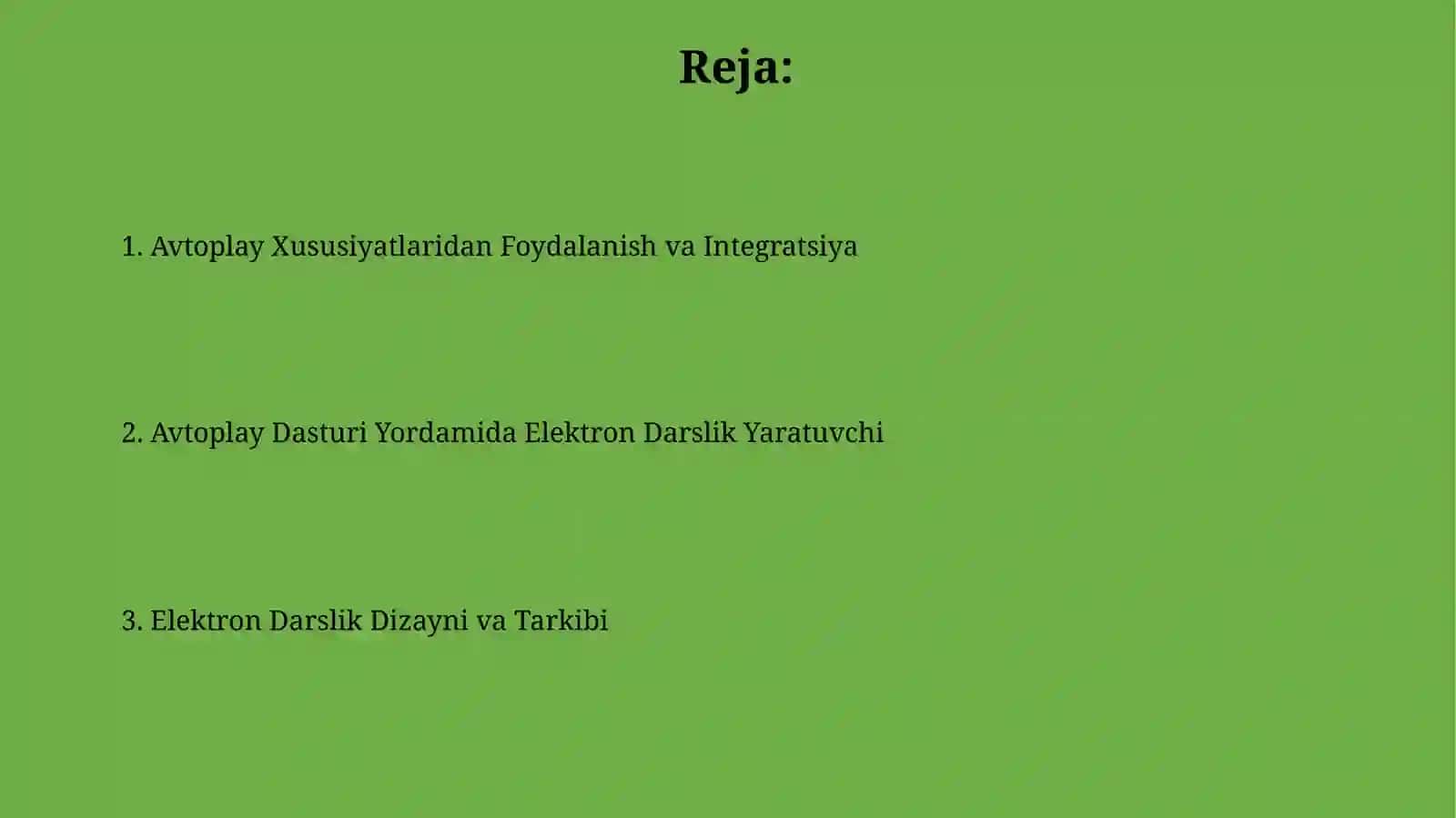 Elektron Darslik Yaratish 2