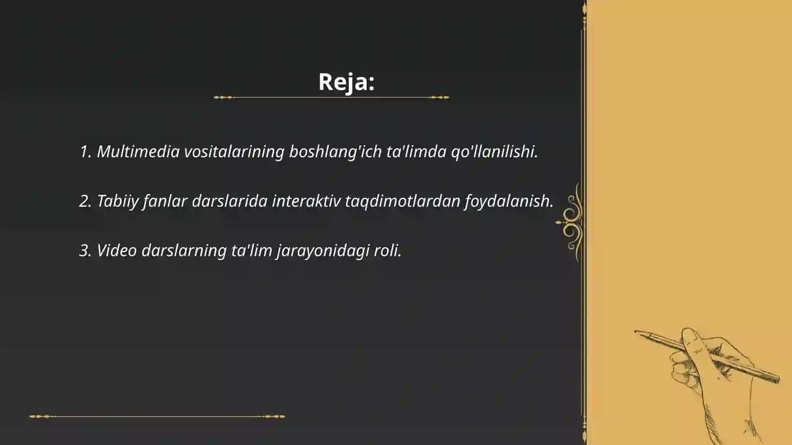 Boshlanĝich ta'lim tabiiy fanlari darslarida òquv vositalari multimedia, tarqatma va didaktik materiallardan foydalanish 2
