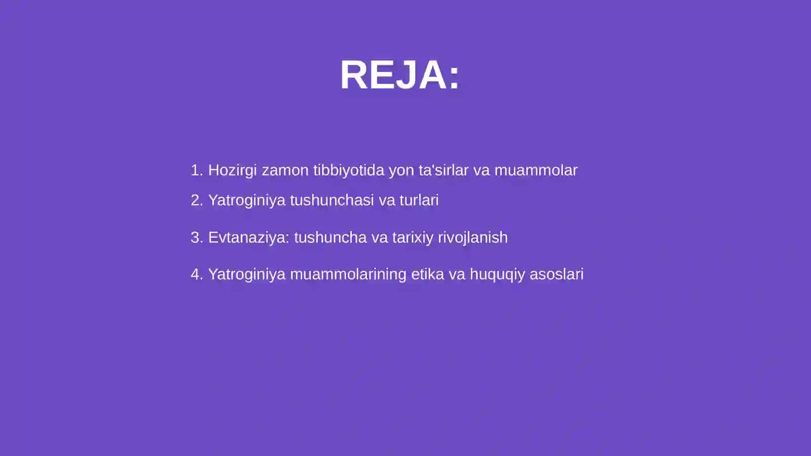 Hozirgi zamon tibbiyotida yatroginiya va evtanaziya muammolari 2