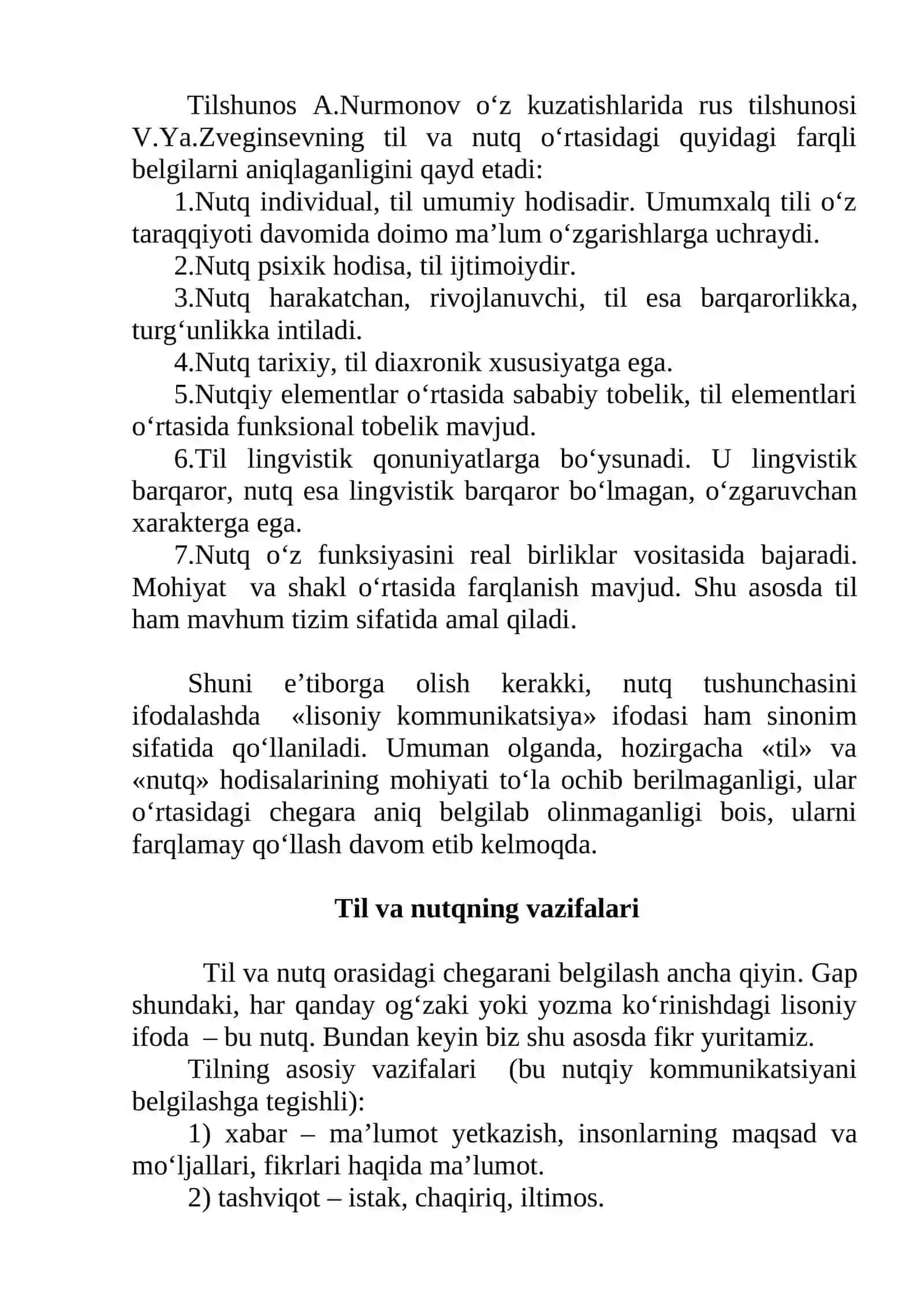 Nutqiy faoliyat va turli tilshunoslik usullari 2