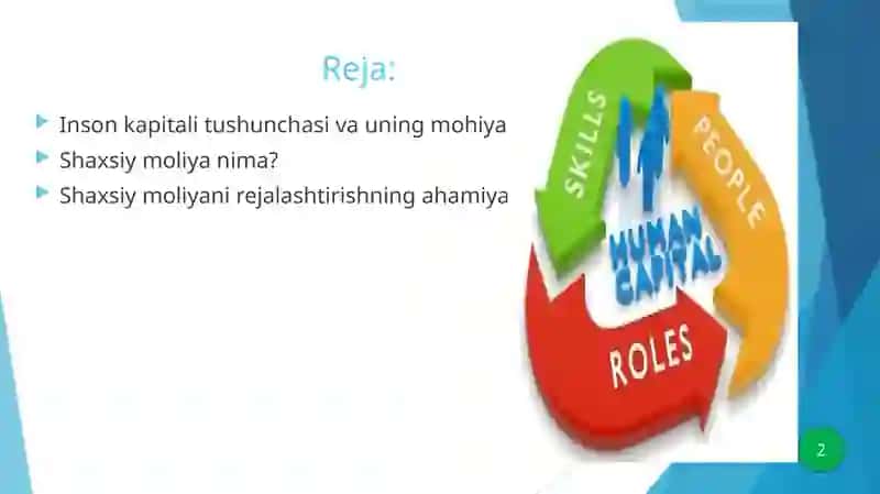 SHAXSIY MOLIYANI REJALASHTIRISHDA INSON KAPITALI 2
