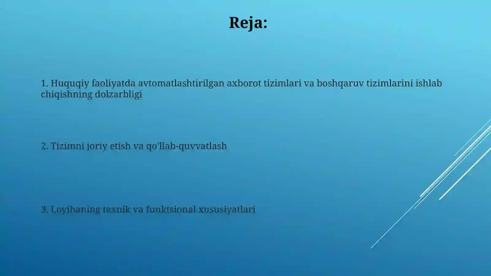 Dasturiy ta'minotning asosiy funksiyalari 2