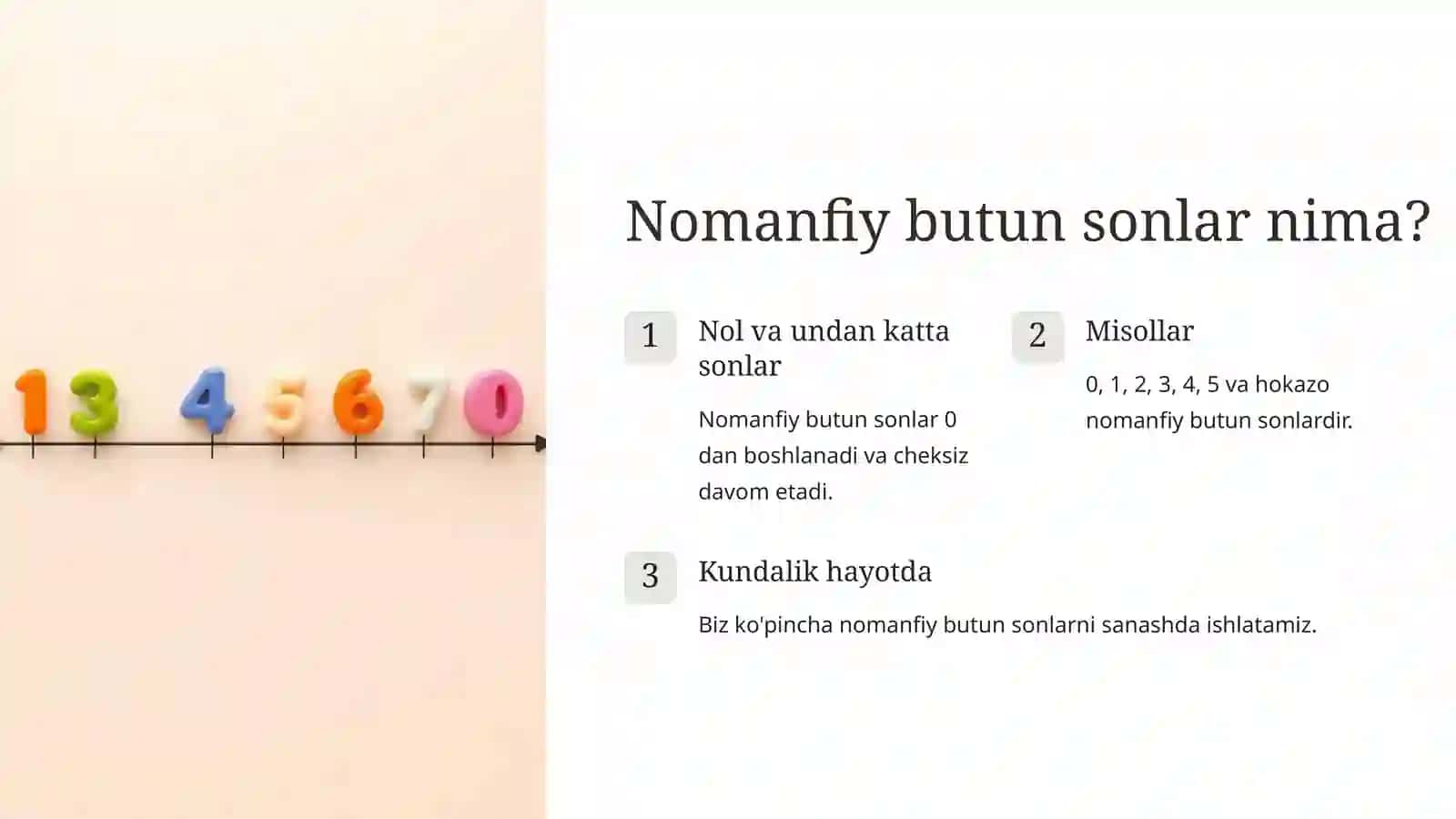 Nomanfiy butun sonlar yig'indisi va Ko'paytmasining bo'linishi 2