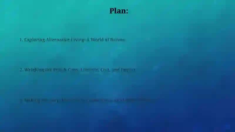 Exploring Alternative Living: A World of Homes 2