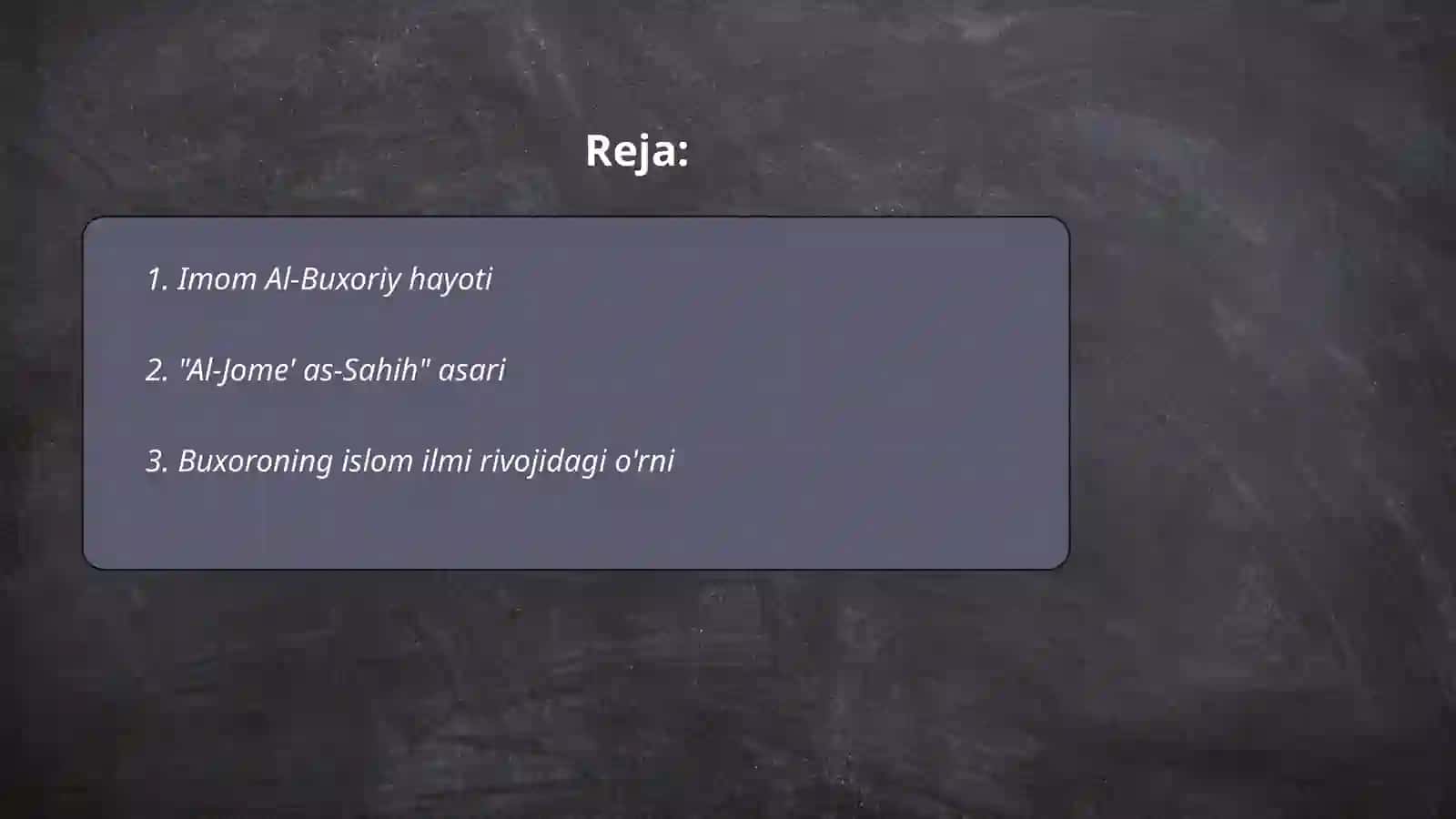 Imom Al-Buxoriy 2