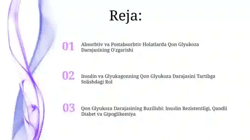 Absorbtiv va postabsorbtiv holatlarda qonda glyukoza miqdorini boshkarilishi 2