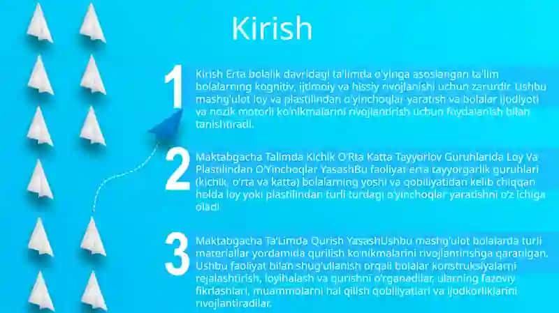 Maktabgacha Talimda Kichik OʻRta Katta Tayyorlov Guruhlarida Loy Va Plastilindan OʻYinchoqlar Yasash 2