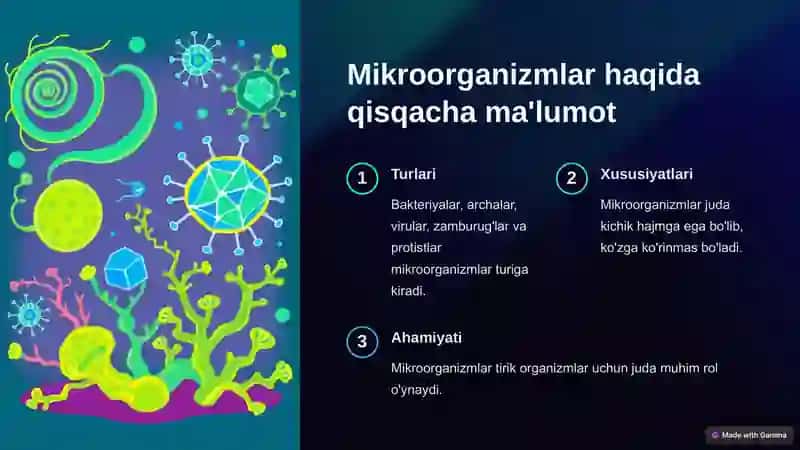 Mikroorganizmlardan zarur moddalar sintezlab olish 2